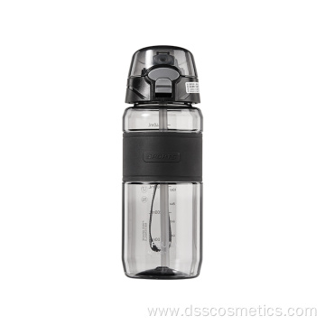 2022 new desined 630ml/780ml bottle sport and bpa free water bottle with straw